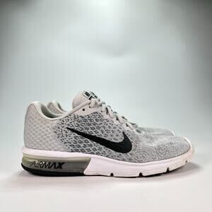 Nike Air Max Sequent 2 Grey Running Shoes Sneakers 852465-001 Women’s Size 8.5